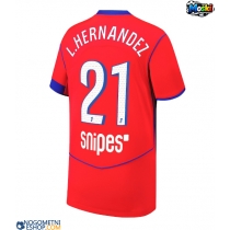 Moški Nogometni dresi Paris Saint-Germain Lucas Hernandez #21 Tretji 2025-26 Kratek Rokav